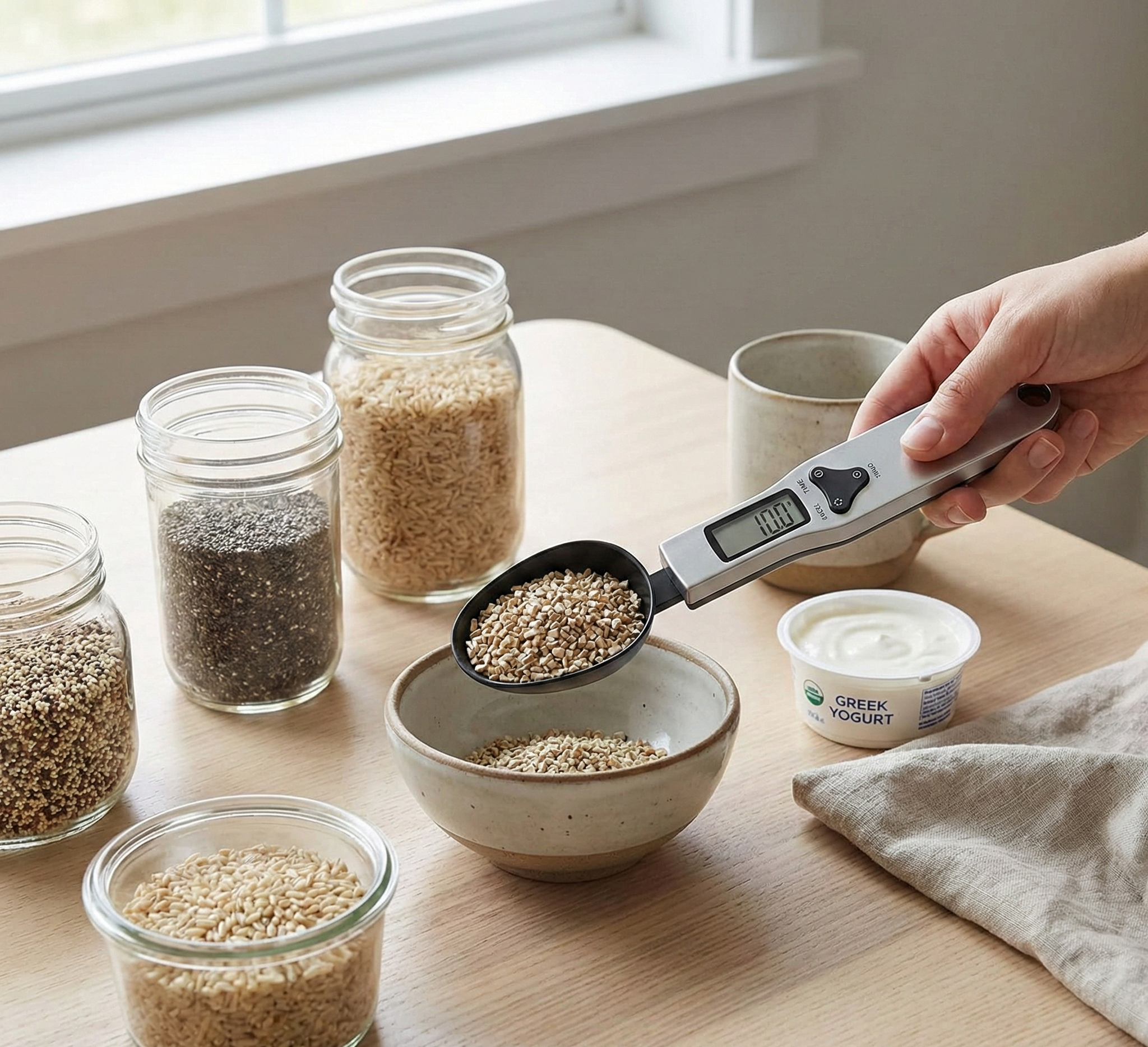 Cuillère Doseuse Numérique de Précision – NutriDose